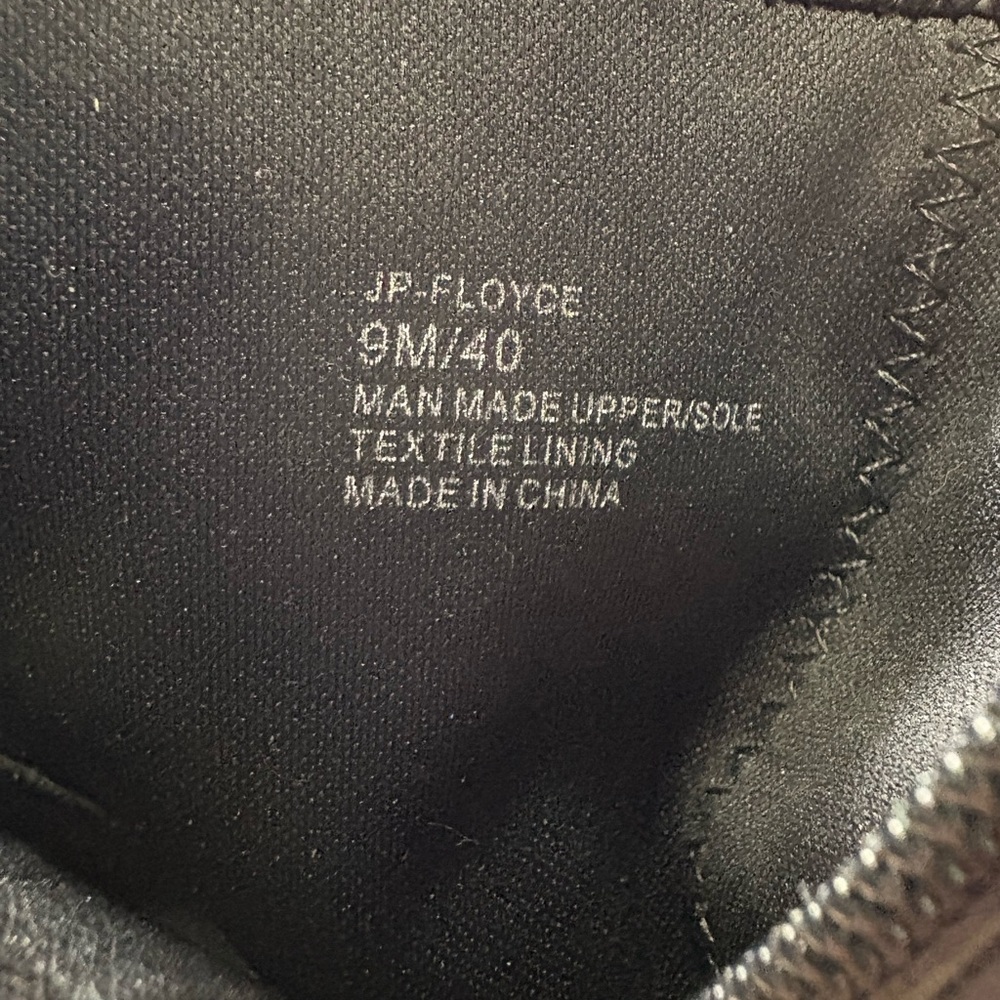 Jessica Simpson Floyce Black Ankle Bootie Heels Women’s Size 9M/40 - Picture 7 of 12